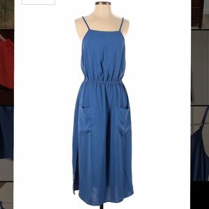 Blue good luck gem dress